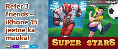 100% Welcome Match Bonus promotion banner